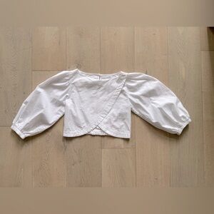 Zara Crossover Crop Top for Girls